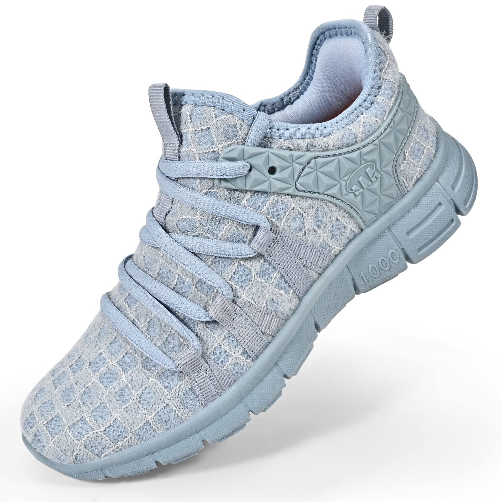 AOE Women's Fashion Slip-On Walking Running Tennis Shoes