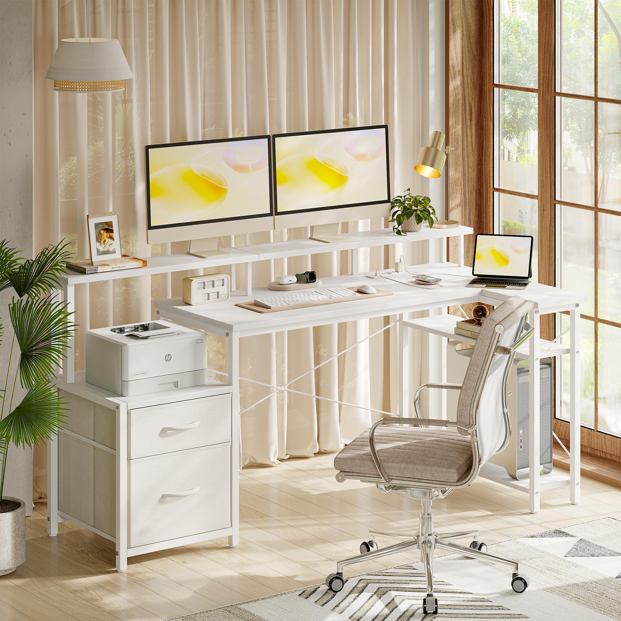BEXEVUE 120x60 cm Bureau Assis Debout Électrique - Bureau réglable en Hauteur av
