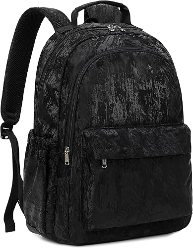 Jumpopack Mochila escolar para niñas, adolescentes y niñas, mochilas para computadora portátil para escuela primaria secundaria, Negro (balck)