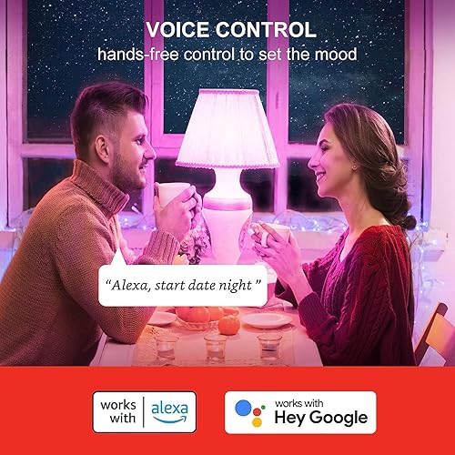 Miniatura 7 de Sengled Bombillas que cambian de color compatibles con Alexa, Google Home, paquete de 3 kits de inicio con interruptor inteligente, luz RGB A19 E26