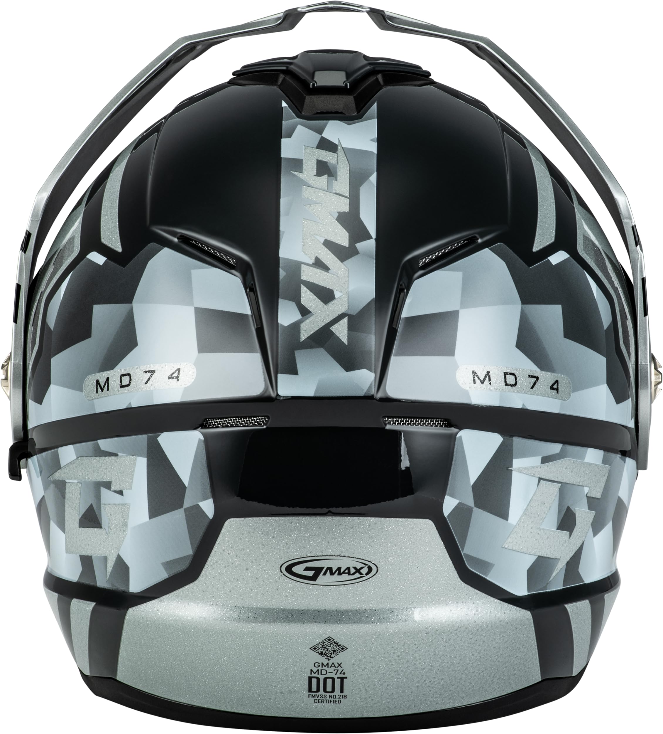 Gmax G0464438 Mx-46 Compound Visor Blue/Black/Grey Md-3X