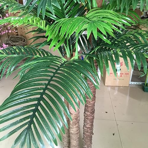 Miniatura 3 de Palmera Artificial, Cocotero Decoración Artificial Interior Y Exterior Planta Artificial Árbol Falso ES Adecuado para Playa, Centro Comercial,