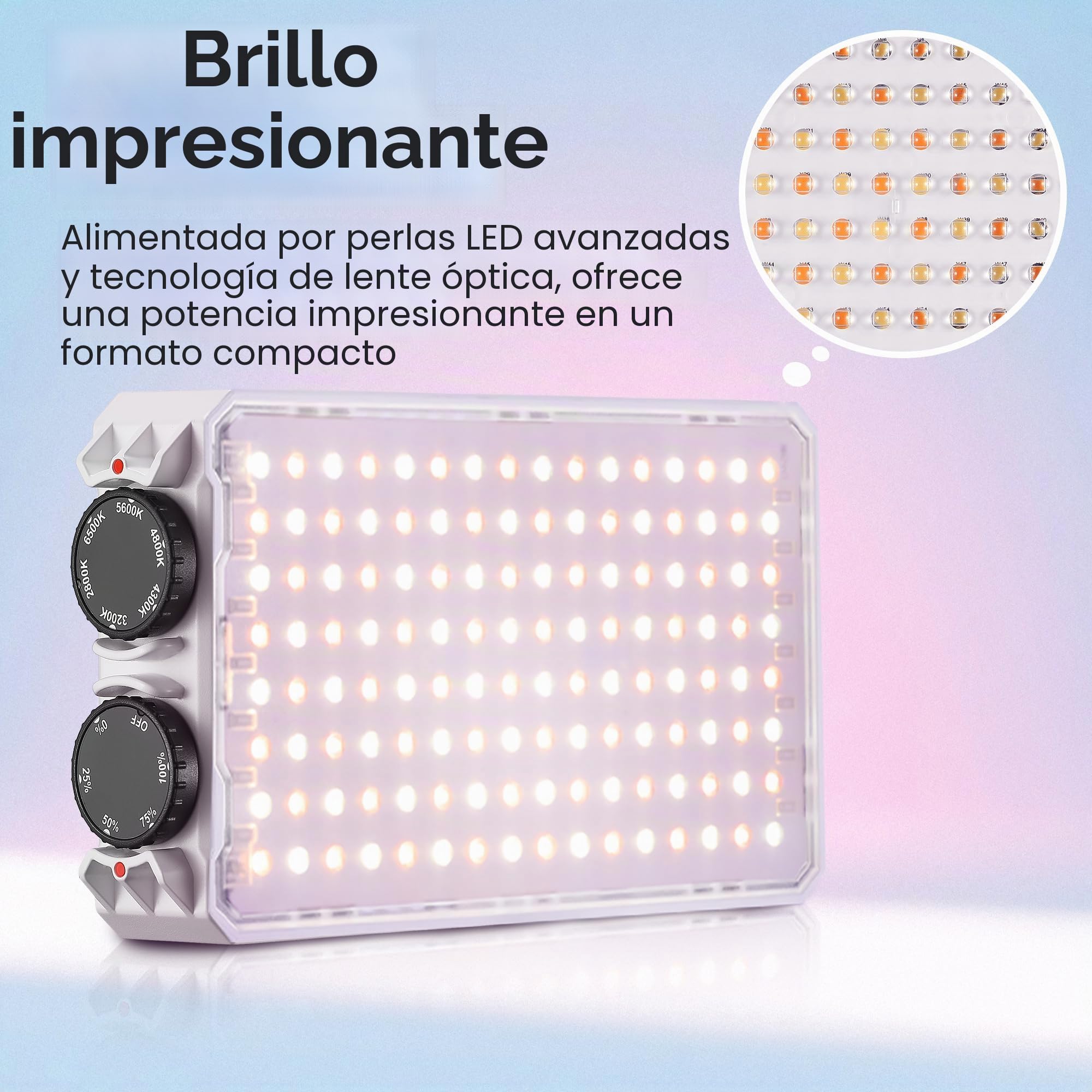 GODOX LITEMONS C30Bi - Luz LED de video de 30 W bicolor 2800 K-6500 K CRI 94+ TLCI 96+ 2200Lux @1m 5600K