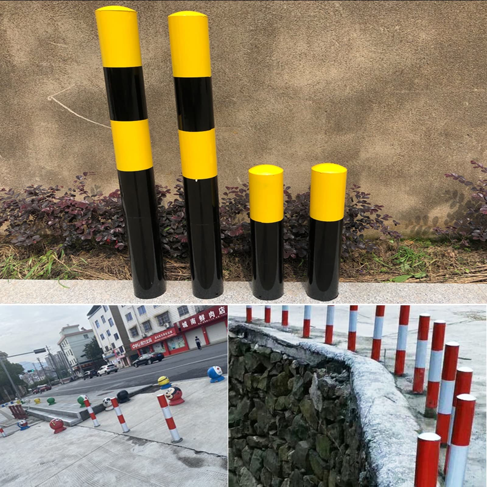 Cono De Seguridad, Cono De Tráfico, Poste Delimitador De Barrera De Seguridad, Poste Delimitador De Barrera De Entrada De Vehículos, Montaje En El Suelo, Conos De Seguridad De Tráfico Reflec
