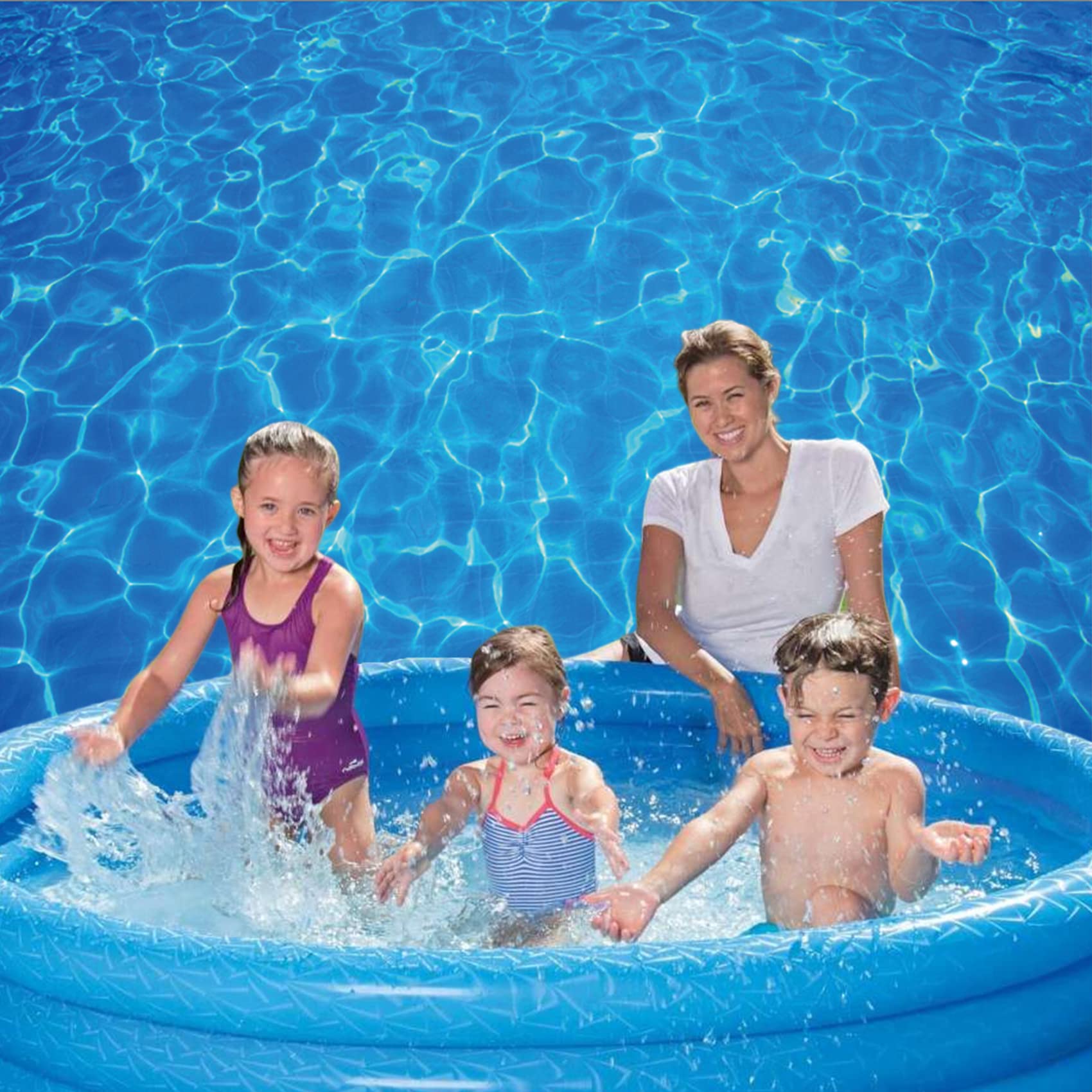 12x8フィート 夏のスイミングプール写真背景 ブルースプラッシュウォーターリップル背景 オーシャンパーティーデコレーション