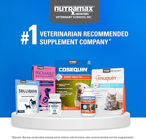 Miniatura 7 de Cosequin - Cápsulas de suplemento para la salud de las articulaciones para gatos con glucosamina y condroitina