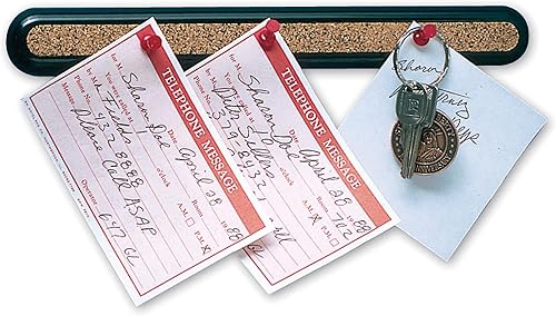 Miniatura 2 de Quartet Bulletin - Barra II Natural - Corcho - Boletín, 12 x 1.75 pulgadas, natural, marco negro (2340-1)