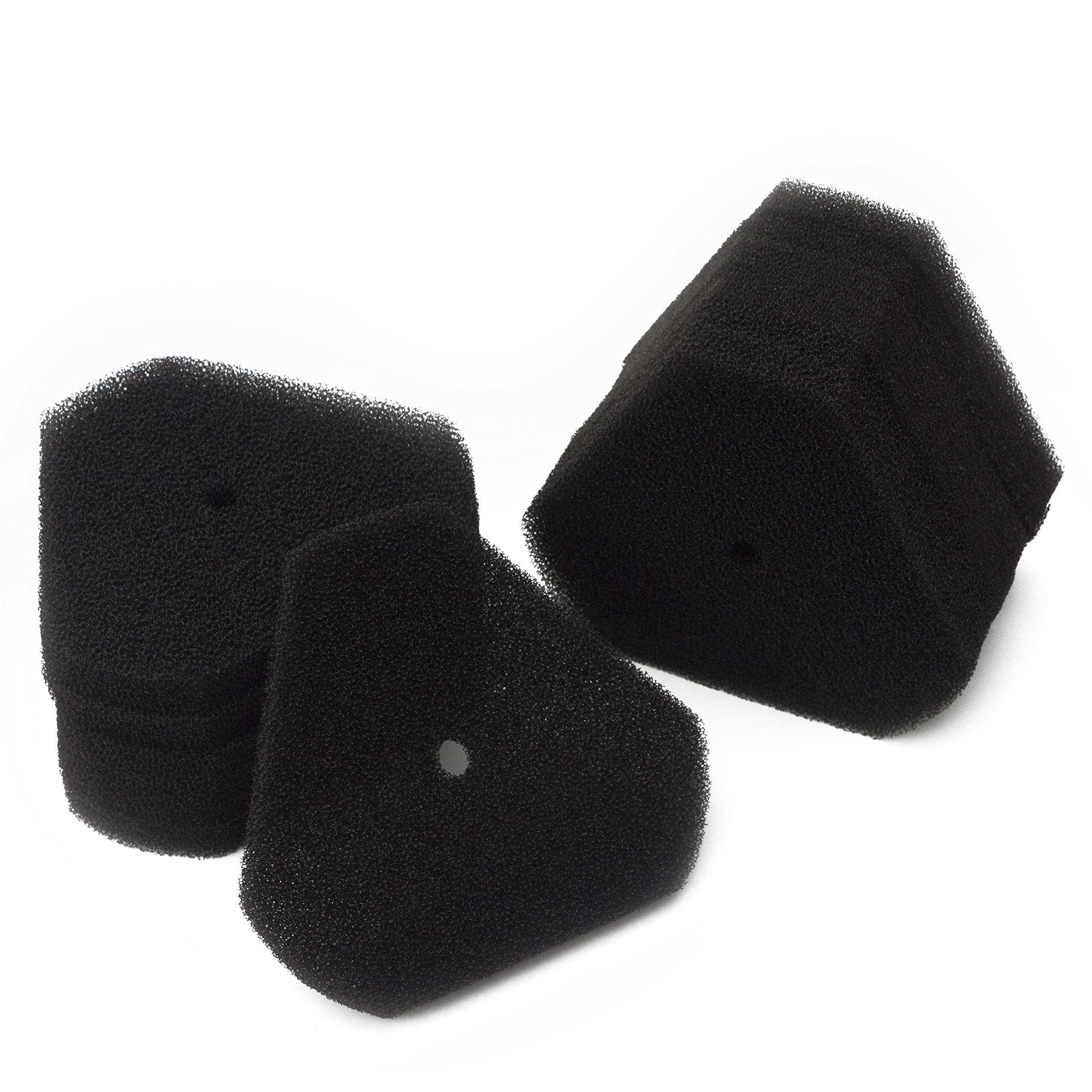 Ltwhome Black Replacement Foam Filter Fit For Oase Swimskim 50 And Cws Pond Skimmer (Pack Of 12)
