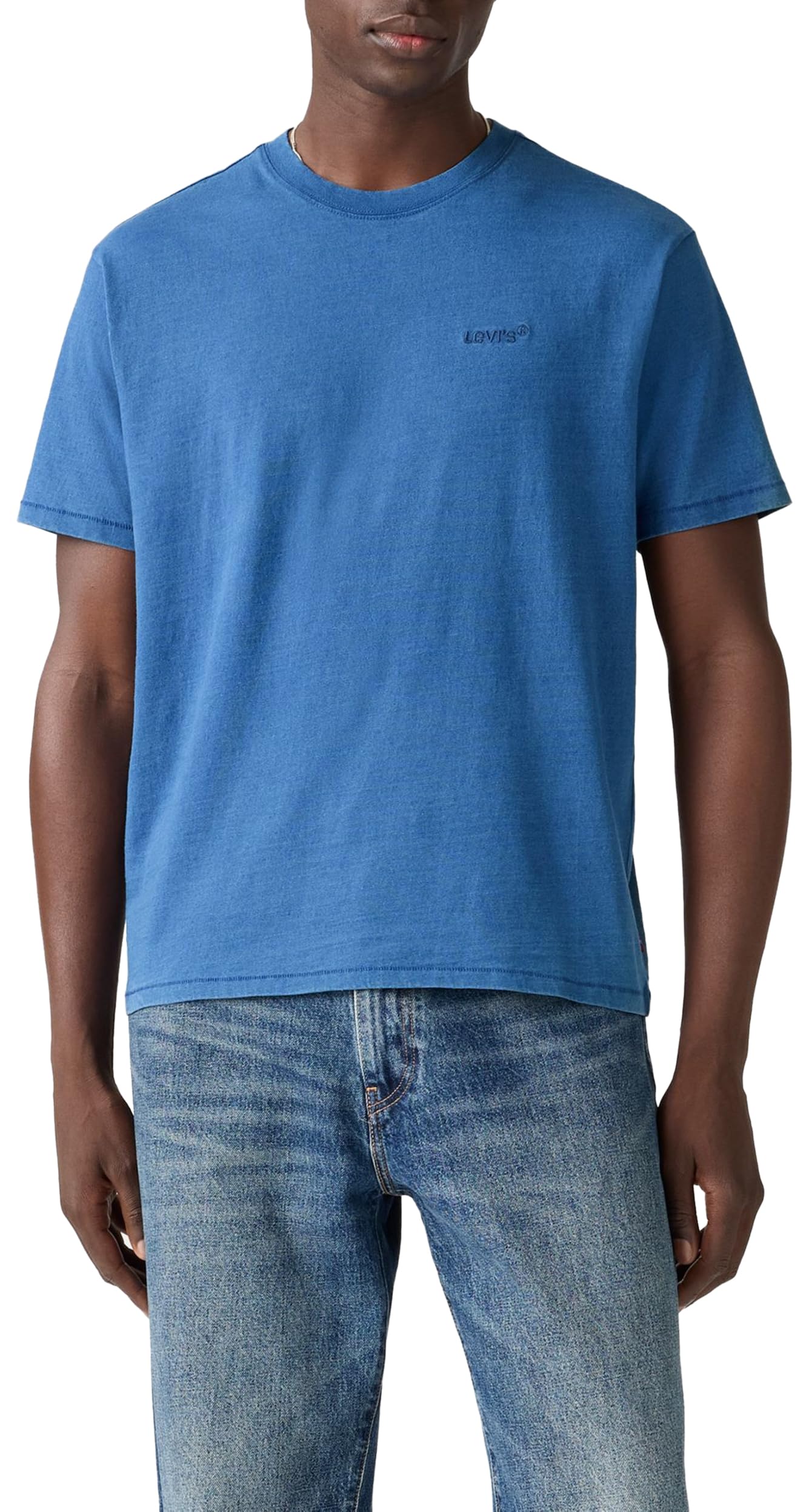 Levi's Men's True Indigo Mid Indi Red Tab Vintage Tee T-Shirt, Xl