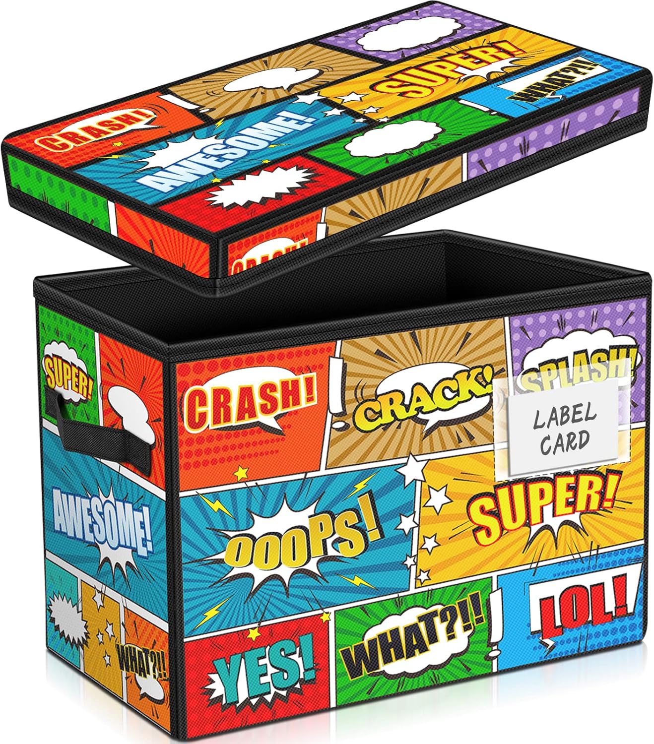 Leffis Comic Book Storage, Comic Book Box Foldable Comic