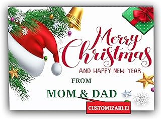 Custom Christmas Sign | Personalized Merry Christmas Yard Sign | Customi...