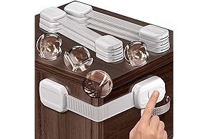 Childproofing Made a Breeze: Transparent Lock Set Keeps Your Tots Secure