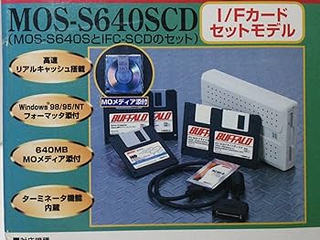 BUFFALO MO-640 外付けMOドライブ BUFFALO MO-640 外付けMOドライブ