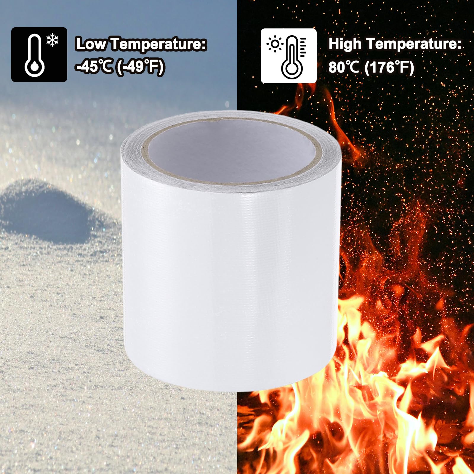 Cinta De Reparación Para Toldos De Caravanas Y 10 Mx 8 Cm | Envío Gratis