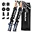 TREKOLOGY Trek-Z Cork Grip Trekking Poles - Lightweight Folding Hiking Poles, Adjustable Height, Compact Travel Design, Aircraft-Grade Aluminum Walking Sticks for Men & Women