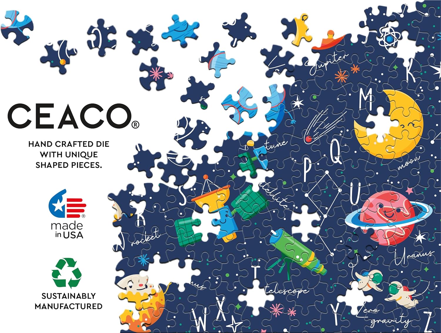 Ceaco - Space Friends - 100 Piece Jigsaw Puzzle