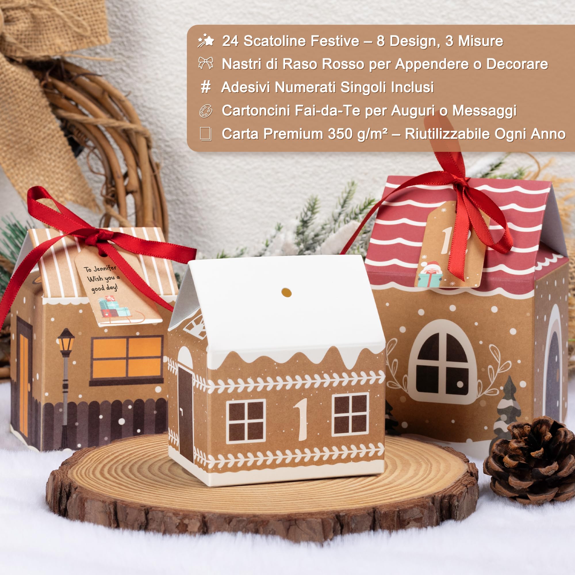25 originali idee per fare un calendario dell avvento fai da te