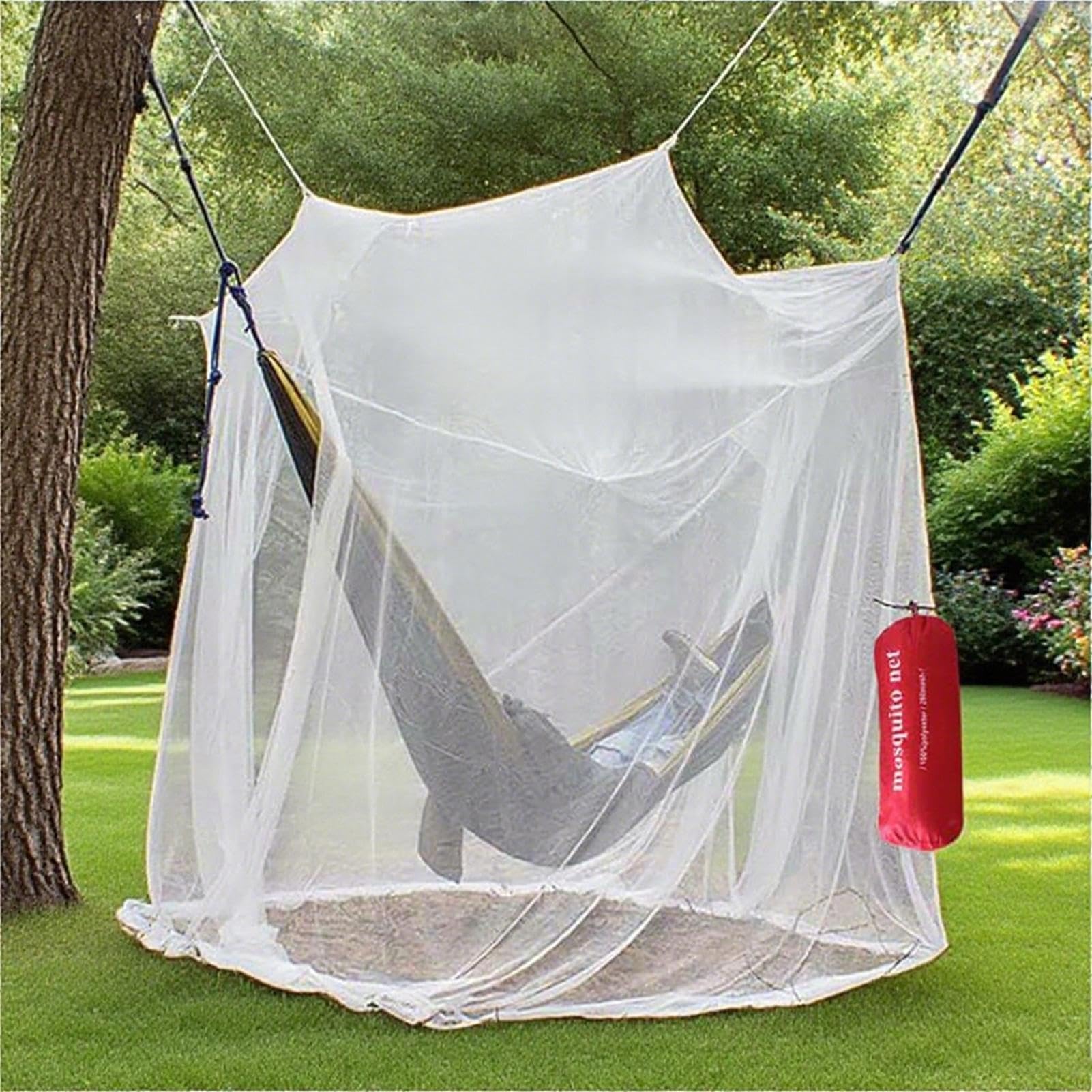 Zanzariera Da Campeggio Copertura Traspirante Grande Pieghevole Portatile | Rete Antimosche Per Amaca Per Campeggio Amaca Sedia Balcone Portico Altalena Camper Viaggio Casa Giardino