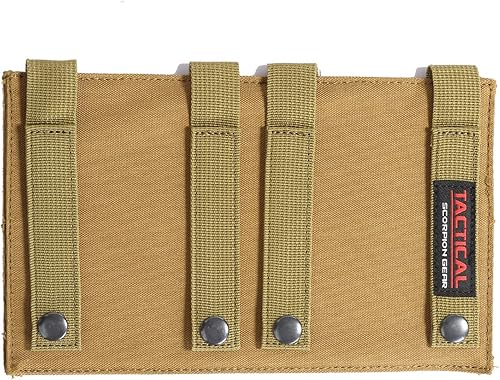 Miniatura 2 de Tactical Scorpion Gear Plataforma de cartel de montaje con gancho y bucle MOLLE