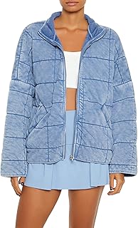 Women's Quilted Zip-up Jacket