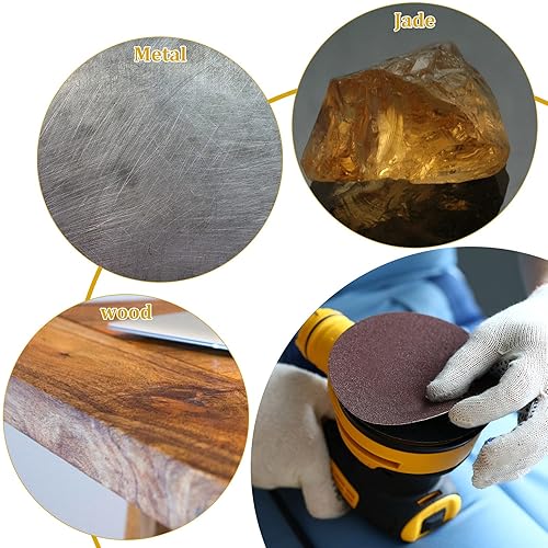 Miniatura 6 de Boao Almohadilla de espuma suave de 6 pulgadas con gancho y bucle, almohadilla de respaldo de esponja de 5.906 in, almohadillas de interfaz