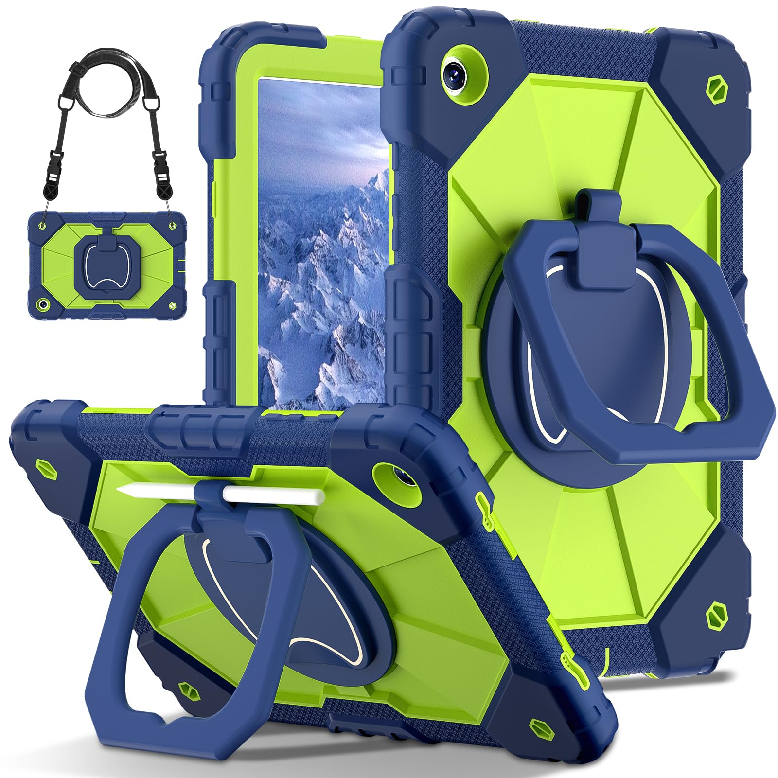 Funda Samsung Tab A11 Plus 2025 con soporte antichoque y funda para tablet 8