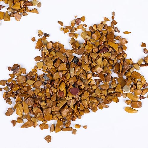 Miniatura 4 de ROCKIMPACT Grava de guisantes de 11 libras, piedra natural pulida pulida, pequeños guijarros profesionales para maceta bonsái, bambú de la suerte,