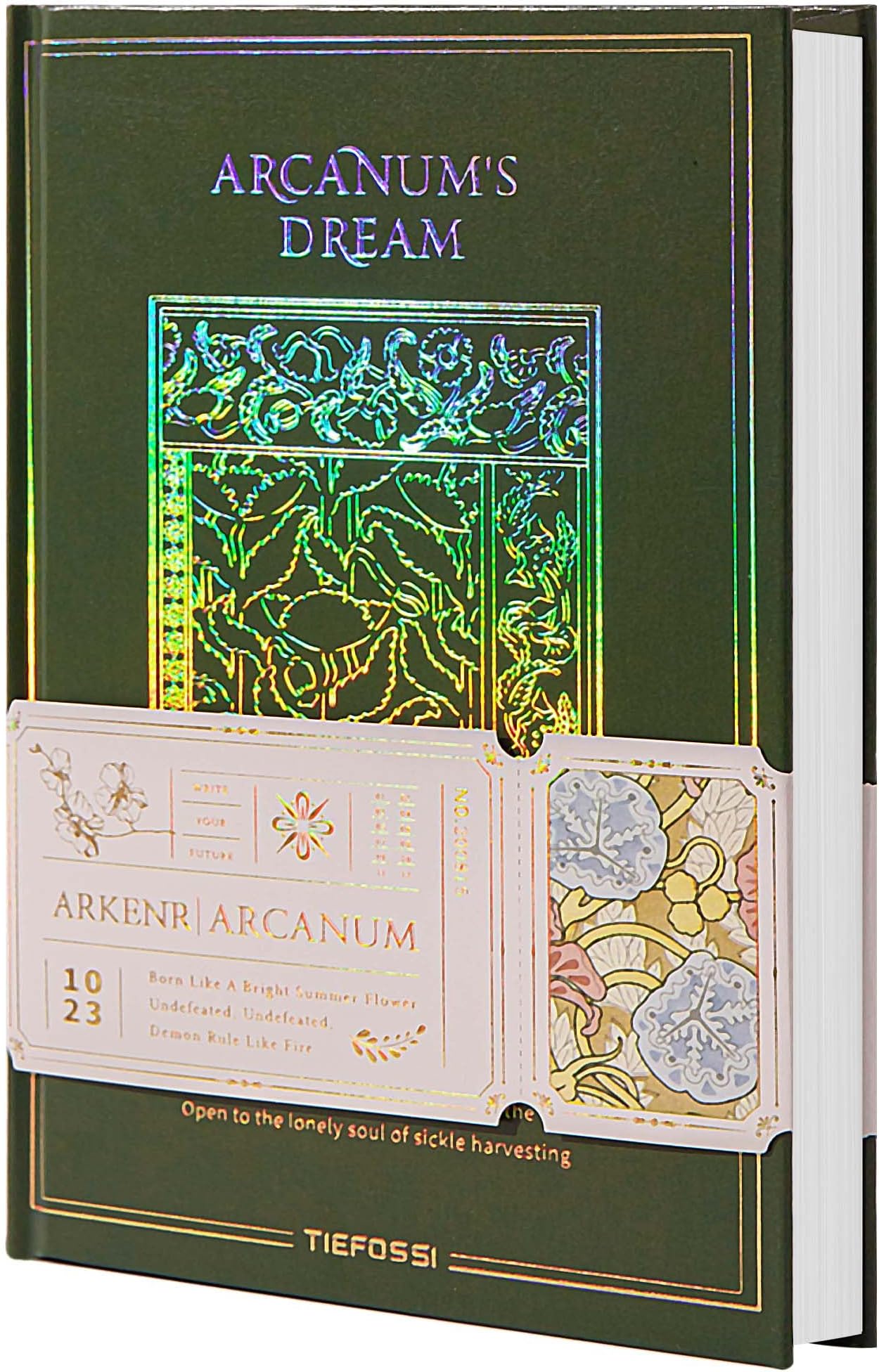 TIEFOSSI Lined Journal Notebook for Women Writing-A5 Hardcover Notebook-Premium 100gsm 224 Pages-Thick Travel journals for writing-College Ruled for Work Organization, Note Taking