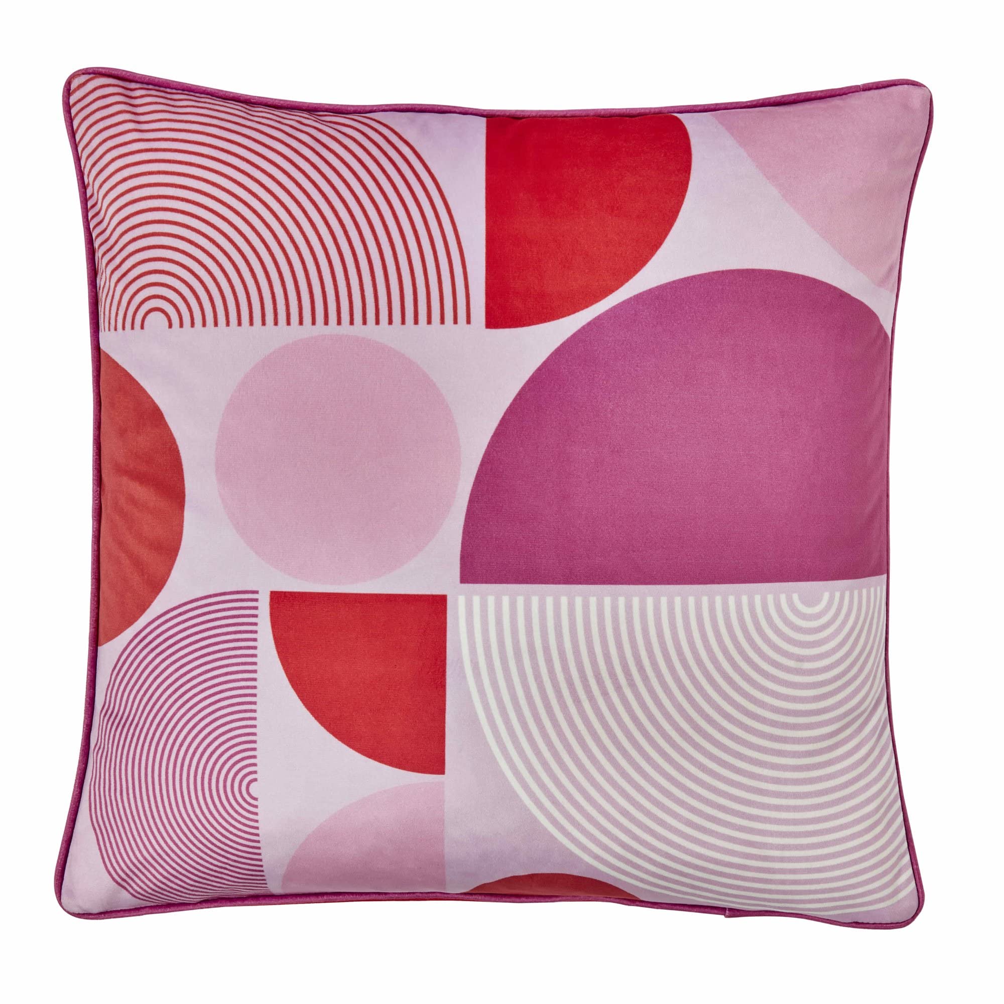 Fusion - Ingo - Cushion Cover - 43 x 43cm in Pink