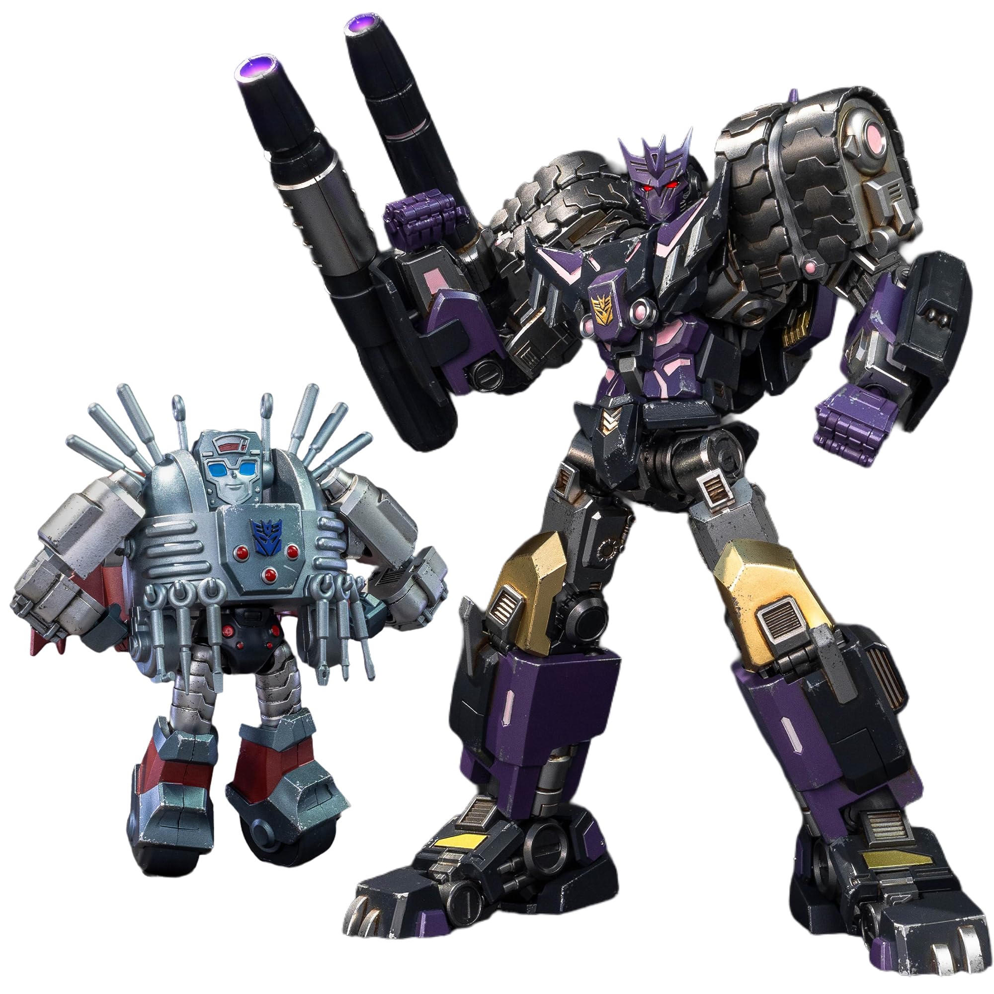 YOLOPARK Transformers Toy IDW Tarn - Statuina d'azione, 21 cm, articolo da collezione altamente articolato AMK Pro serie Tarn e Nichel, kit di modellismo con controllo magnetico LED per persone a