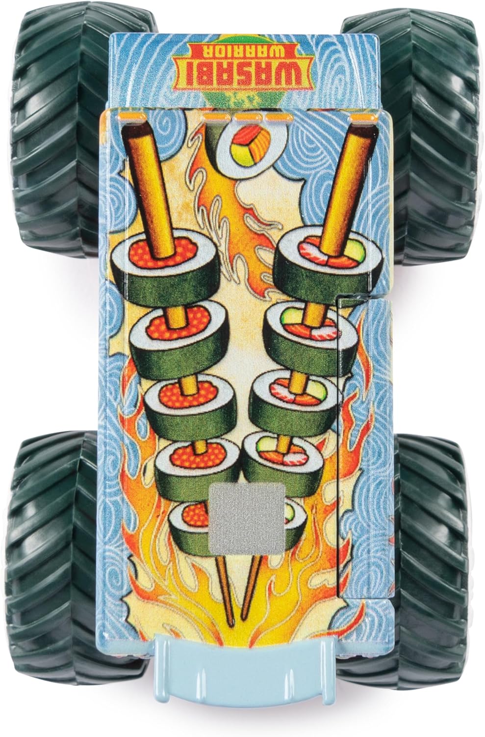 Monster Jam, Official Wasabi Warrior Monster Truck, Die-Cast Vehicle, 1:64 Scale, Kids Toys for Boys Ages 3 and up - Image 5