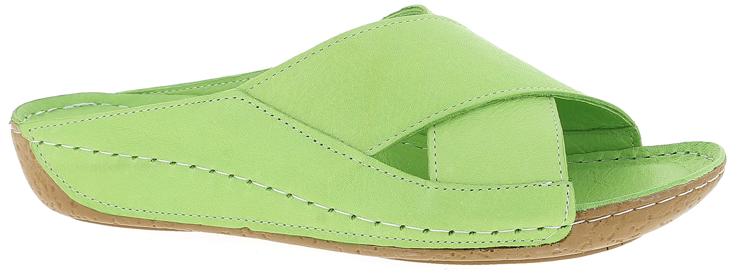 Andrea Conti Women's Mules, Pistachio, 37 EU, Pistachio, 5 UK