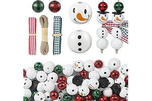 Christmas Countdown Calendar Advent Calendar, Wooden Advent Garland Calendar with Pockets