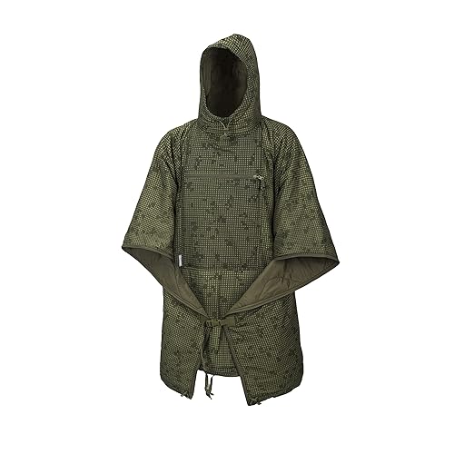 Helikon-Tex Swagman Roll Multi-Purpose Military Poncho - Emergency Poncho & Woobie Blanket & Jacket