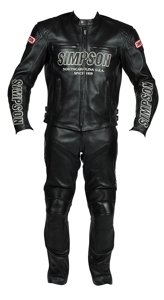 SIMPSOM レザーパンツ M 2025年最新】シンプソン レザー パンツ