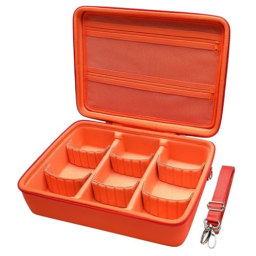 Vista 32 de LTGEM Card Game Case Compatible with Cards Against Humanity/Magic the Gathering/UNO/Pokemen/Baseball/Football Cards 2500+, Trading Card Storage Box