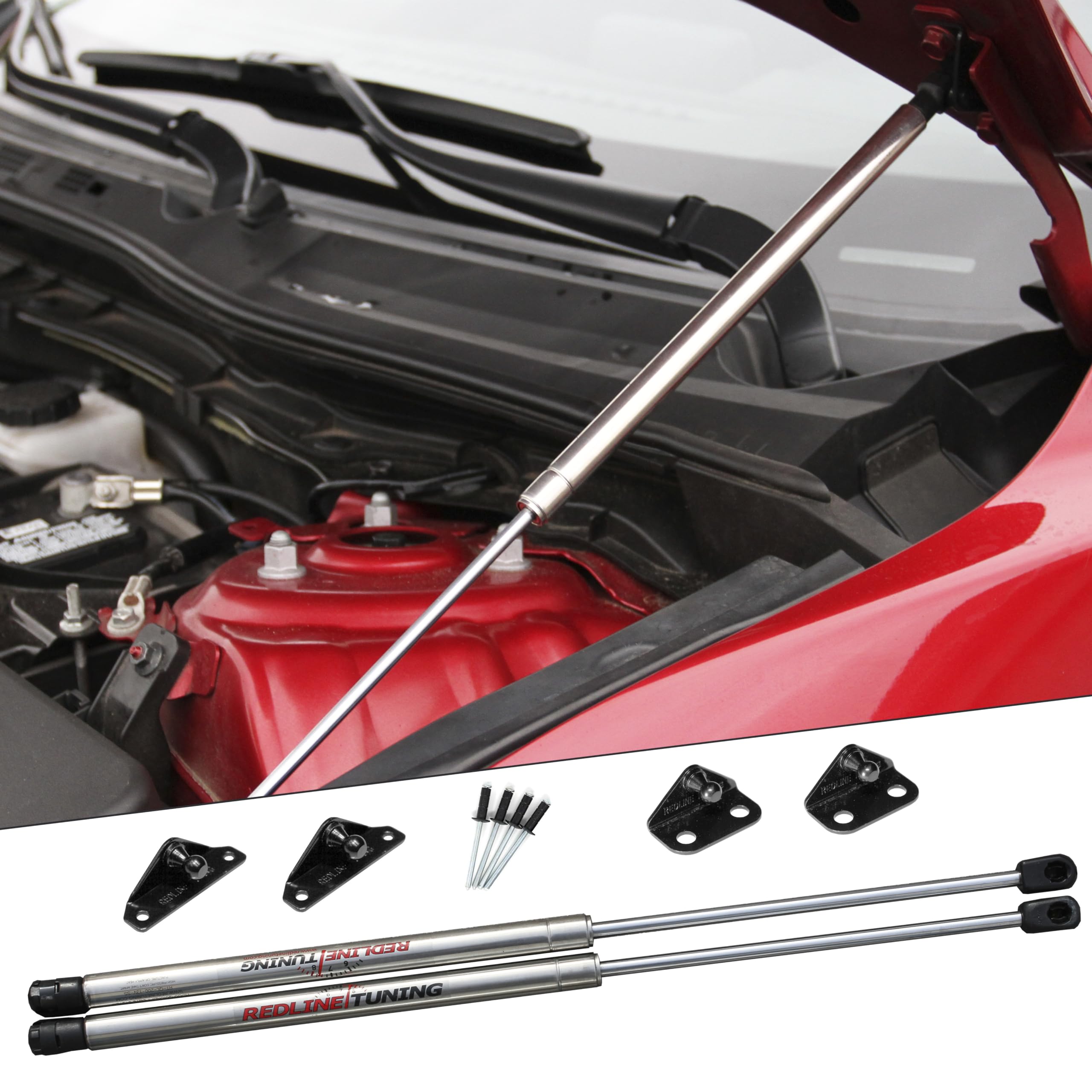Amazon.com: Redline Tuning 21-26011-03 Hood Quicklift Elite Mazda3