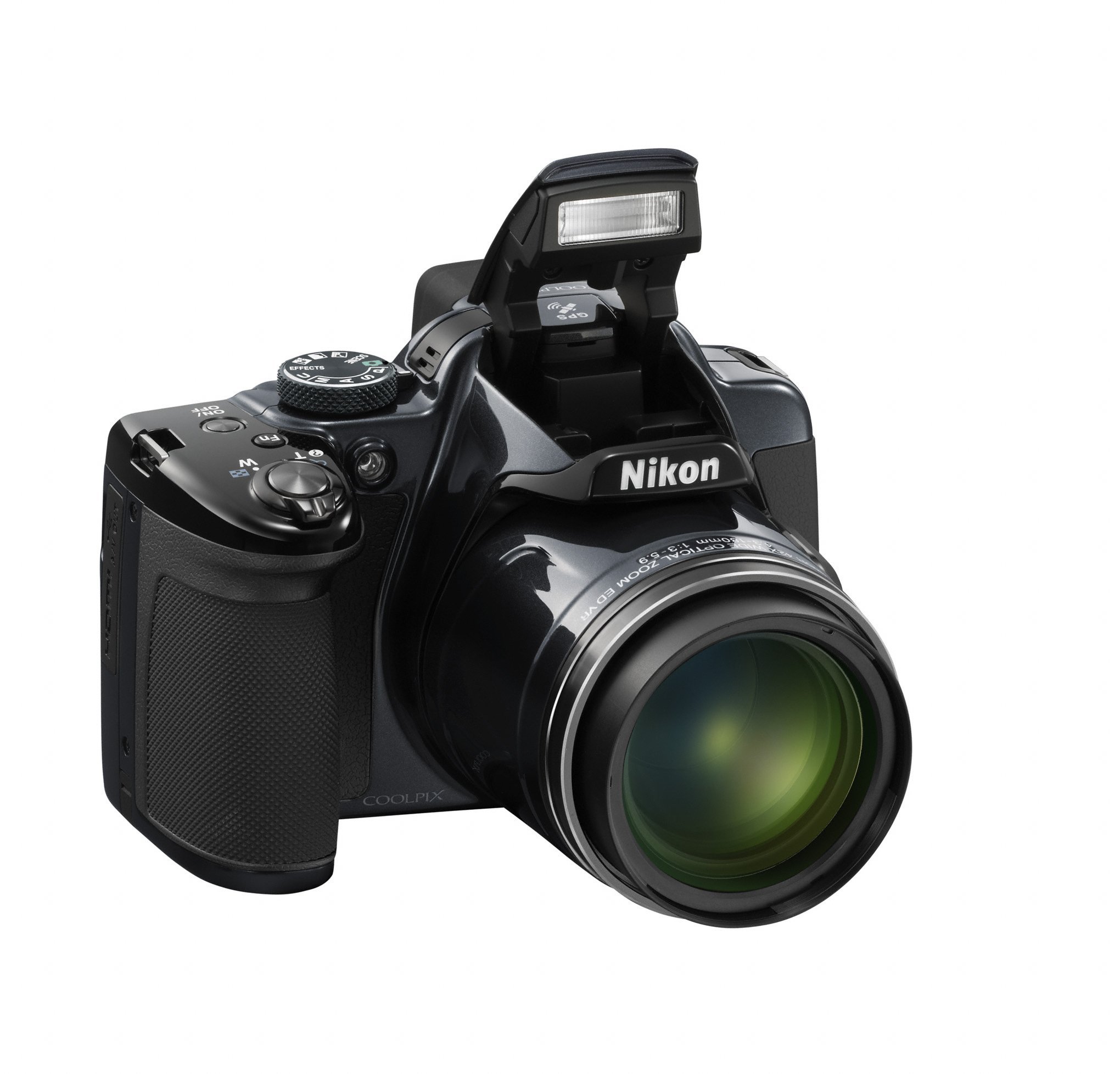 Nikon COOLPIX P520 本体 Nikon Coolpix P520 Camera - Dark Silver (18.1MP, 42xZoom, 24mm