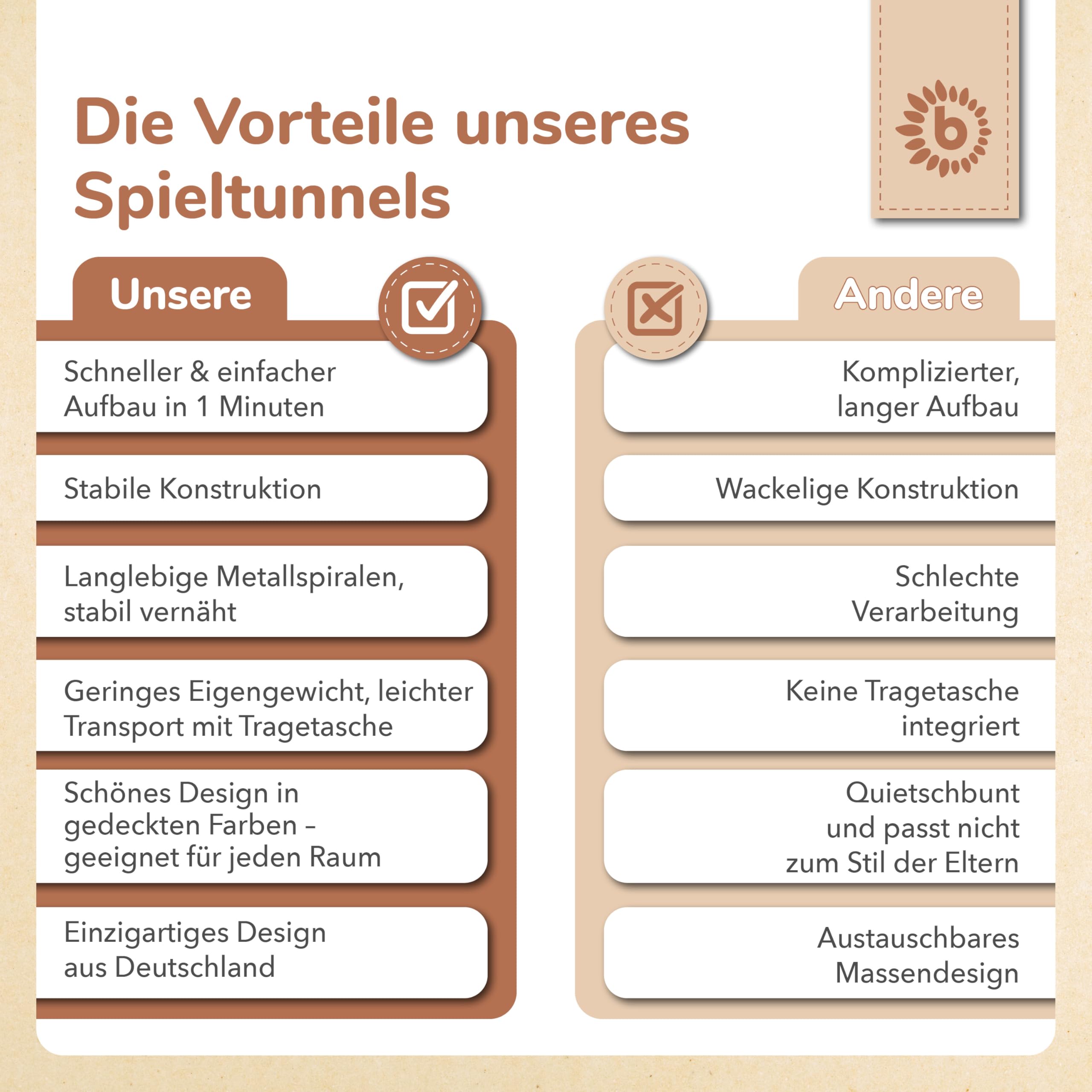 Bieco Pop Up Spieltunnel Vintage Flowers Krabbeltunnel ab 1 Jahr | 180 x 46cm | Spieltunnel Kind und Baby | Farbenfroh | Tunnel Kinder | Spielzelt | Hundetunnel | Hunde Spieltunnel Krabbeltunnel Baby