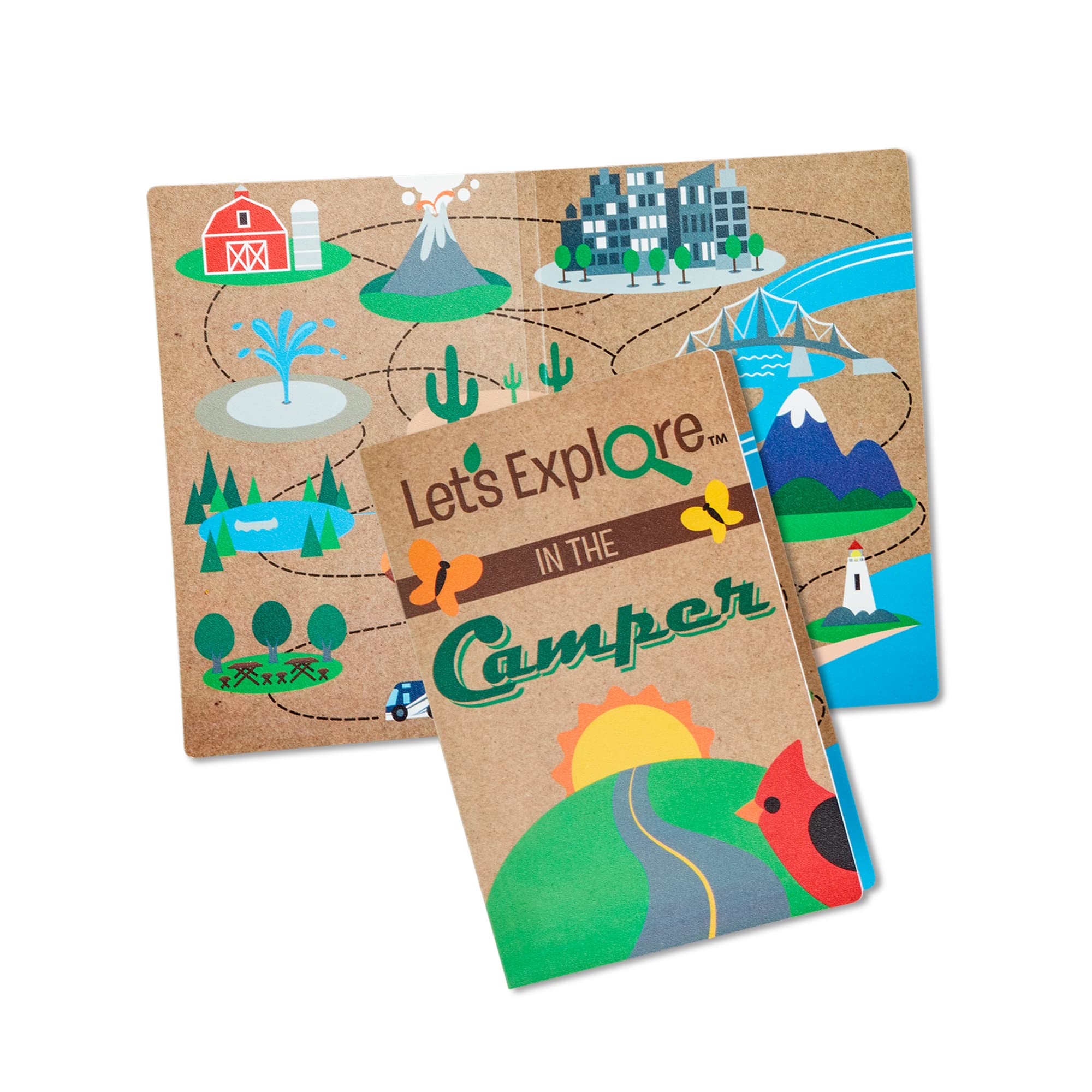 Melissa & Doug Let’s Explore Camper Tent Play Set – 47” x 31” x 39” Assembled