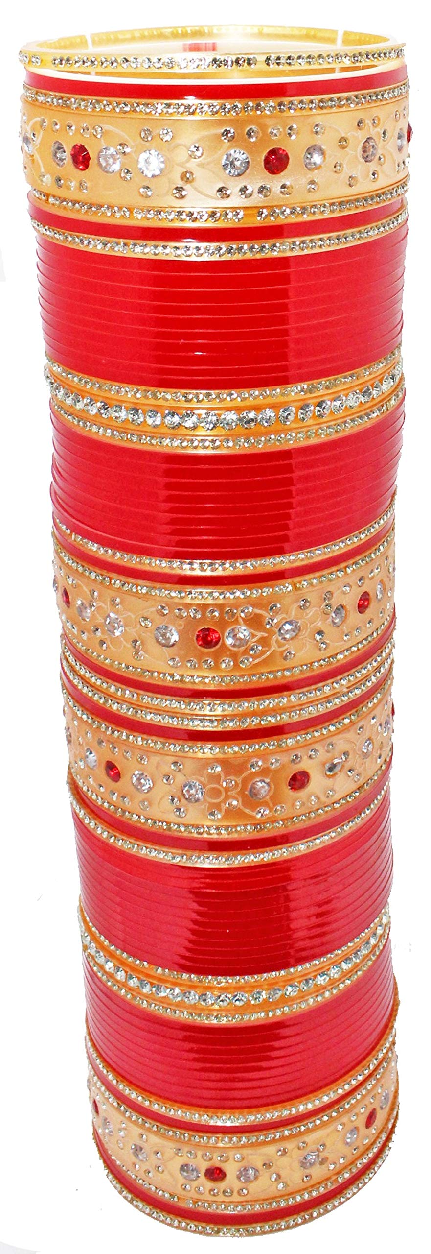 See full amazon price history chart for EMBROCO Metal Dulhan Chura Bangles Set For Women|Fancy Bangle For Girls|Traditional Bangles Set|Chura For Wedding Chuda With Kundan Stones Red Designer Chura Bridal Punjabi Choora Fashion EMBROCO Metal Dulhan Chura Bangles Set For Women|Fancy Bangle For Girls|Traditional Bangles Set|Chura For Wedding Chuda With Kundan Stones Red Designer Chura Bridal Punjabi Choora Fashion (B08353942T) Amazon Price History, Amazon Price Tracker