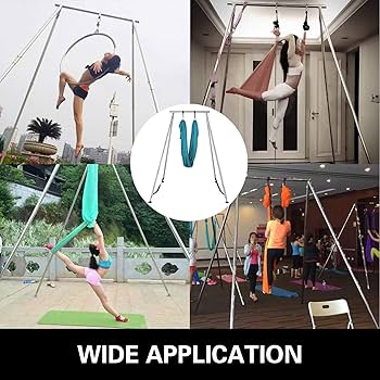 VEVOR Aerial Silks 10 Meters Long Yoga Swing Kit Yoga Hammock Flying