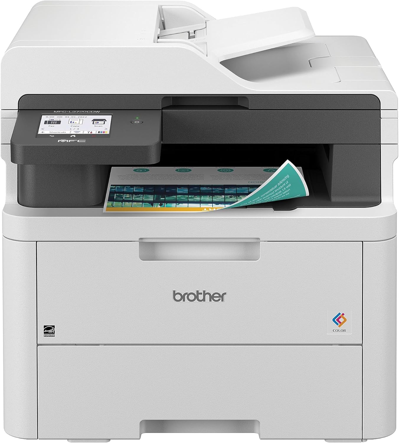 Color Laser Printer All-in-One with Scanner