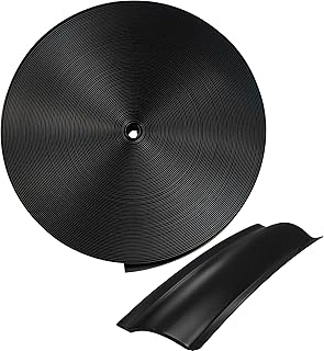 1" RV Trim Molding Insert, 100ft UV Resistant RV Trim Molding Exterior, Premium Heavy Duty Vinyl RV Screw Cover Trim (Black)