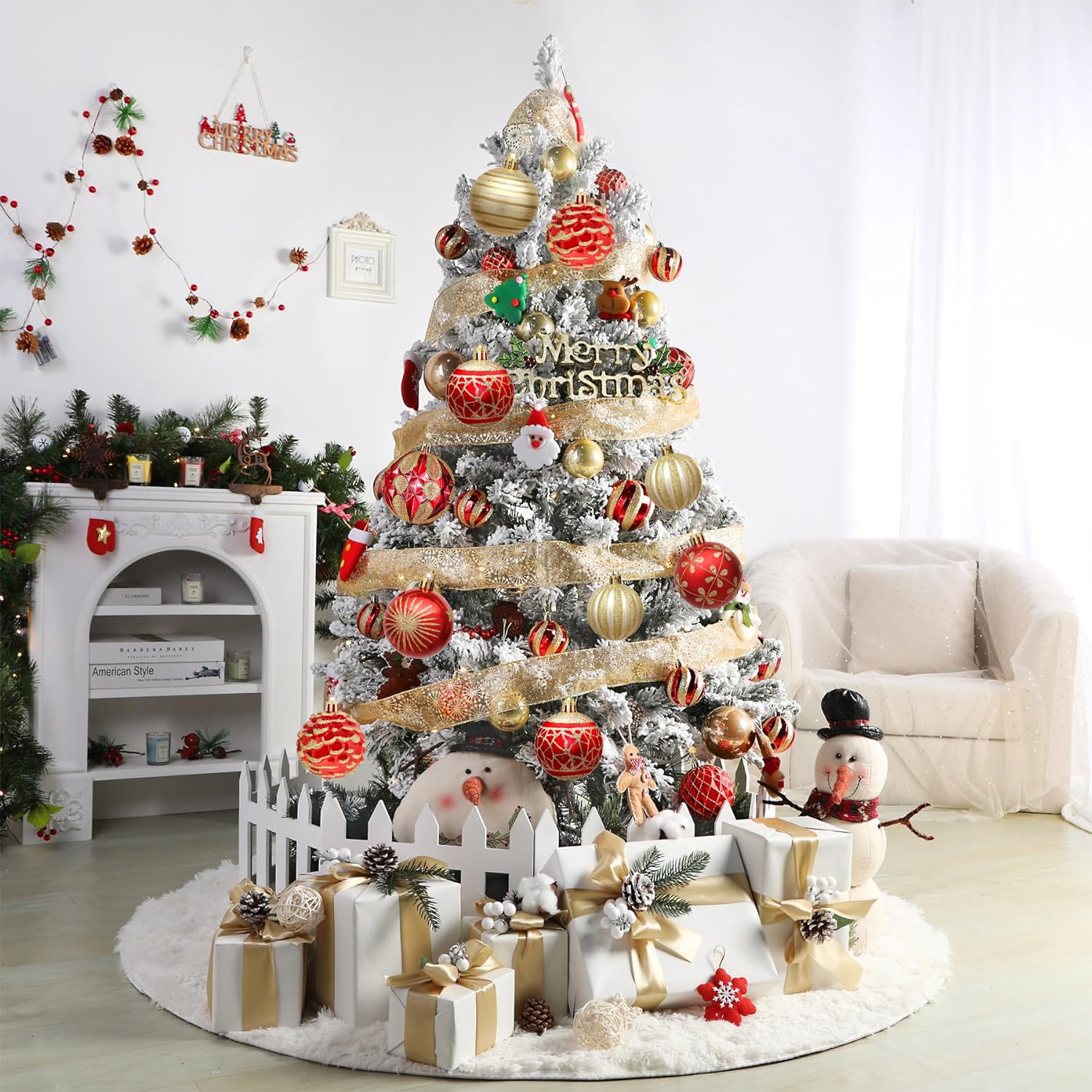 6 cm 30 stuks kerstballen, onbreekbaar, geschilderd 6 cm 30 stuks kerstballen, onbreekbaar, geschilderd