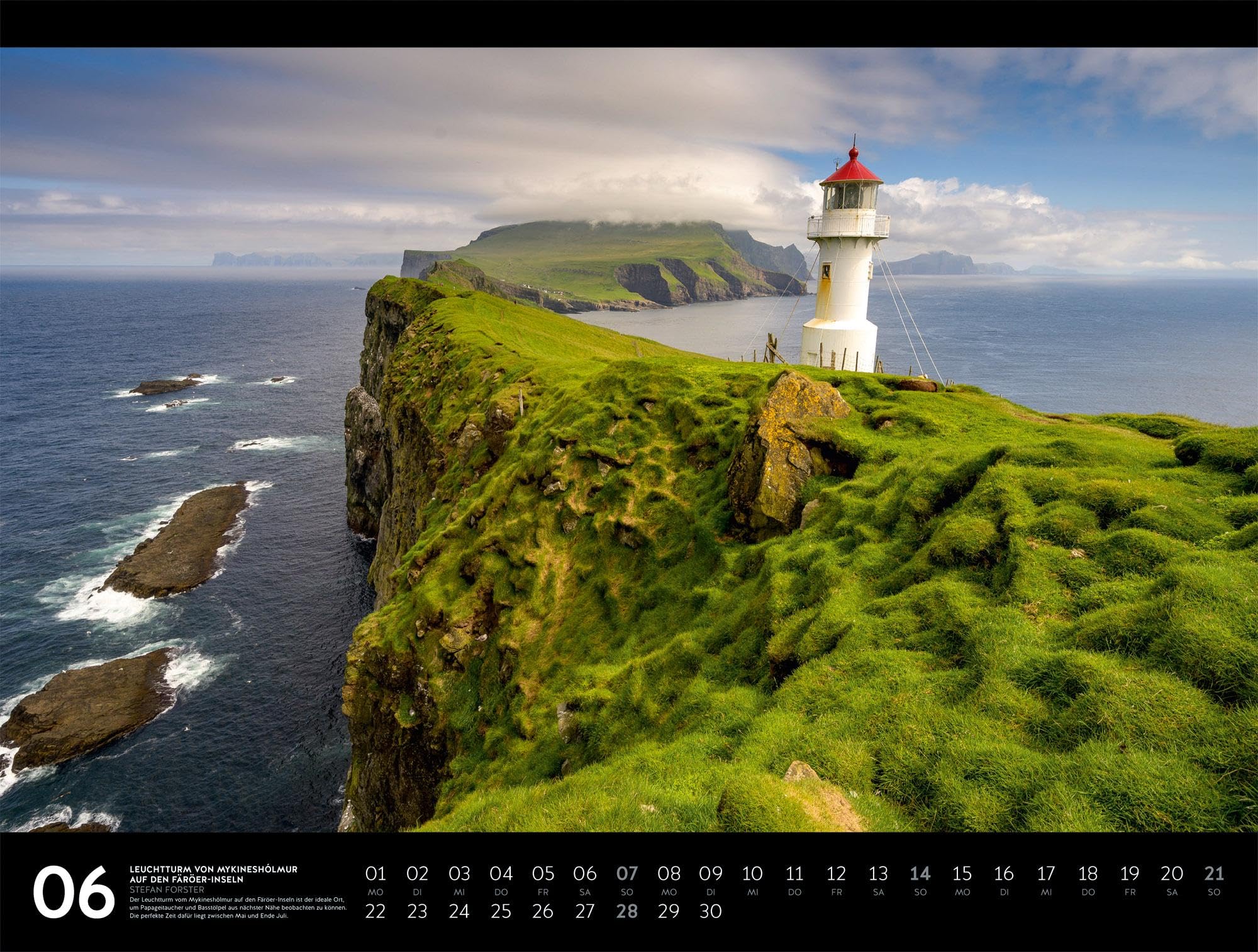 Nordische Welten Signature Kalender 2026 | Bildgewaltiger Skandinavien-Kalender im großen Querformat (66x50 cm) | Island, Färöer, Grönland, Norwegen