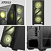 Msi Mag Forge M110r Airflow Temperlİ Cam 3x120mm 1x120mm Argb Fan Matx Gamİng Bİlgİsayar Kasasi
