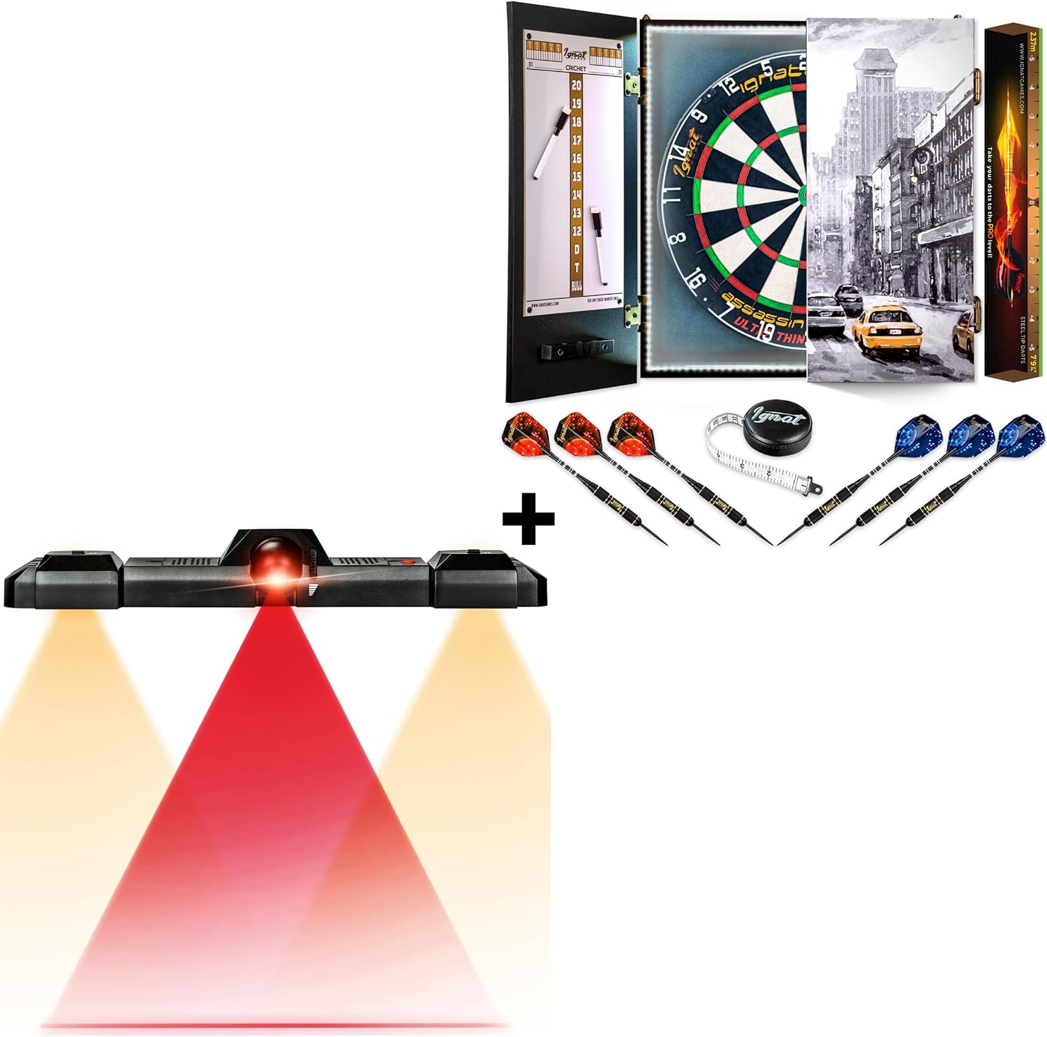 IgnatGames Laser Toe Line Marker Set + Competition Size