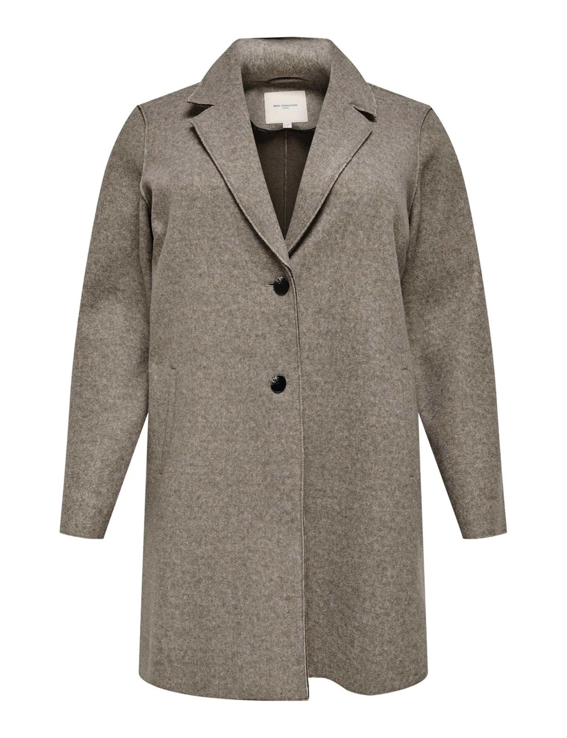 ONLY Carmakoma Damen Carnew Carrie Bonded Coat Otw Noos Mantel (1er Pack)