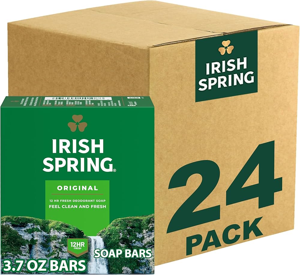 IRISH SPRING 石鹸18個 Amazon.com: Irish Spring Bar Soap for Men, Original Clean, Smell